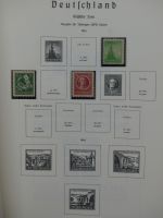 Deutschland vor und nach 1945 mit besserem Reich im Leuchtturm Album #LZ043