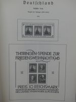 Deutschland vor und nach 1945 mit besserem Reich im Leuchtturm Album #LZ043