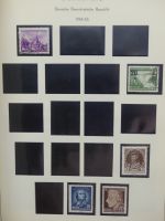 Deutschland vor und nach 1945 mit besserem Reich im Leuchtturm Album #LZ043