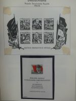 Deutschland vor und nach 1945 mit besserem Reich im Leuchtturm Album #LZ043