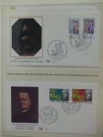 Motiv Papstreisen Briefe bzw FDCs im Lindner Album #LZ044