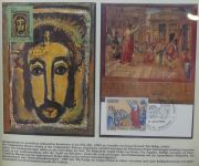 Motiv Papstreisen Briefe bzw FDCs im Lindner Album #LZ044