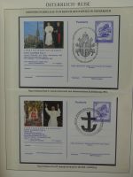 Motiv Papstreisen Briefe bzw FDCs im Lindner Album #LZ044