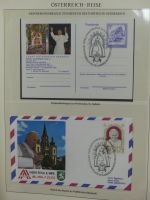 Motiv Papstreisen Briefe bzw FDCs im Lindner Album #LZ044