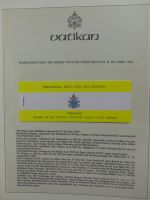 Motiv Papstreisen Briefe bzw FDCs im Lindner Album #LZ045