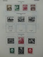 Deutsches Reich ab 1933 gestempelt bzw mit Falz im KA-BE Album #LZ048