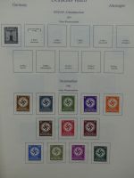 Deutsches Reich ab 1933 gestempelt bzw mit Falz im KA-BE Album #LZ048