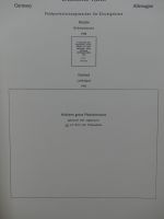 Deutsches Reich ab 1933 gestempelt bzw mit Falz im KA-BE Album #LZ048