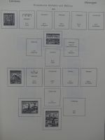 Deutsches Reich ab 1933 gestempelt bzw mit Falz im KA-BE Album #LZ048