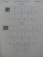 Deutsches Reich ab 1933 gestempelt bzw mit Falz im KA-BE Album #LZ048
