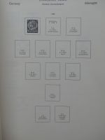 Deutsches Reich ab 1933 gestempelt bzw mit Falz im KA-BE Album #LZ048