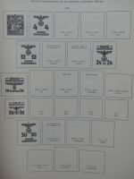 Deutsches Reich ab 1933 gestempelt bzw mit Falz im KA-BE Album #LZ048