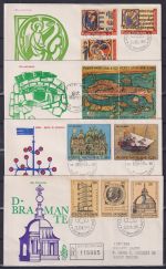 Vatikan FDC Jahrgang 1972 als Ersttagsbrief #NO767