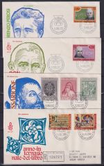Vatikan FDC Jahrgang 1972 als Ersttagsbrief #NO767