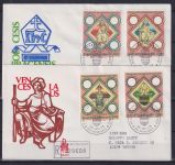 Vatikan FDC Jahrgang 1973 als Ersttagsbrief #NO768