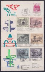 Vatikan FDC Jahrgang 1975 als Ersttagsbrief #NO770