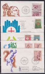 Vatikan FDC Jahrgang 1976 als Ersttagsbrief #NO771