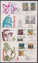 Vatikan FDC Jahrgang 1977 als Ersttagsbrief #NO772
