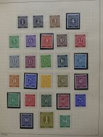 BRD/ Alliierte Besetzung gut besammelt im Schaubek Vordruck #LZ092