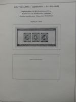 BRD/ Alliierte Besetzung gut besammelt im Schaubek Vordruck #LZ092