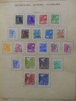 BRD/ Alliierte Besetzung gut besammelt im Schaubek Vordruck #LZ092