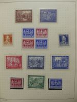 BRD/ Alliierte Besetzung gut besammelt im Schaubek Vordruck #LZ092