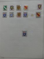 BRD/ Alliierte Besetzung gut besammelt im Schaubek Vordruck #LZ092