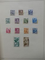 BRD/ Alliierte Besetzung gut besammelt im Schaubek Vordruck #LZ092