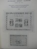 BRD/ Alliierte Besetzung gut besammelt im Schaubek Vordruck #LZ092