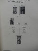 BRD/ Alliierte Besetzung gut besammelt im Schaubek Vordruck #LZ092