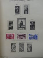 BRD/ Alliierte Besetzung gut besammelt im Schaubek Vordruck #LZ092