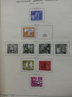 BRD/ Alliierte Besetzung gut besammelt im Schaubek Vordruck #LZ092