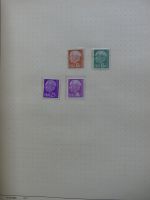 BRD/ Alliierte Besetzung gut besammelt im Schaubek Vordruck #LZ092