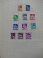 BRD/ Alliierte Besetzung gut besammelt im Schaubek Vordruck #LZ092