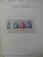 BRD/ Alliierte Besetzung gut besammelt im Schaubek Vordruck #LZ092