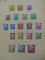 BRD/ Alliierte Besetzung gut besammelt im Schaubek Vordruck #LZ092