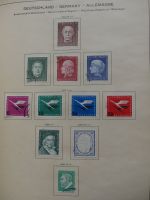 BRD/ Alliierte Besetzung gut besammelt im Schaubek Vordruck #LZ092