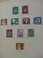 BRD/ Alliierte Besetzung gut besammelt im Schaubek Vordruck #LZ092