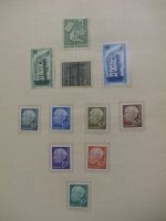 BRD/ Alliierte Besetzung gut besammelt im Schaubek Vordruck #LZ092