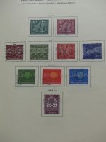 BRD/ Alliierte Besetzung gut besammelt im Schaubek Vordruck #LZ092