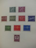 BRD/ Alliierte Besetzung gut besammelt im Schaubek Vordruck #LZ092