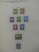 BRD/ Alliierte Besetzung gut besammelt im Schaubek Vordruck #LZ092