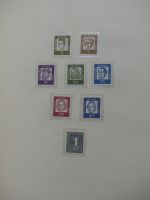 BRD/ Alliierte Besetzung gut besammelt im Schaubek Vordruck #LZ092