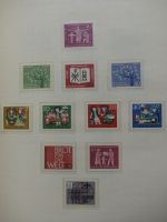 BRD/ Alliierte Besetzung gut besammelt im Schaubek Vordruck #LZ092