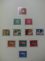 BRD/ Alliierte Besetzung gut besammelt im Schaubek Vordruck #LZ092