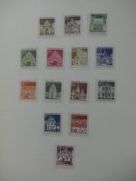 BRD/ Alliierte Besetzung gut besammelt im Schaubek Vordruck #LZ092