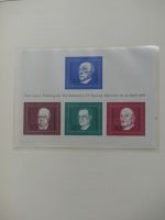 BRD/ Alliierte Besetzung gut besammelt im Schaubek Vordruck #LZ092