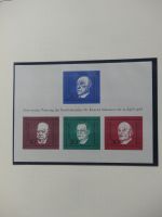 BRD/ Alliierte Besetzung gut besammelt im Schaubek Vordruck #LZ092