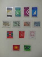 BRD/ Alliierte Besetzung gut besammelt im Schaubek Vordruck #LZ092