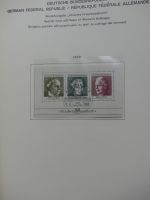 BRD/ Alliierte Besetzung gut besammelt im Schaubek Vordruck #LZ092